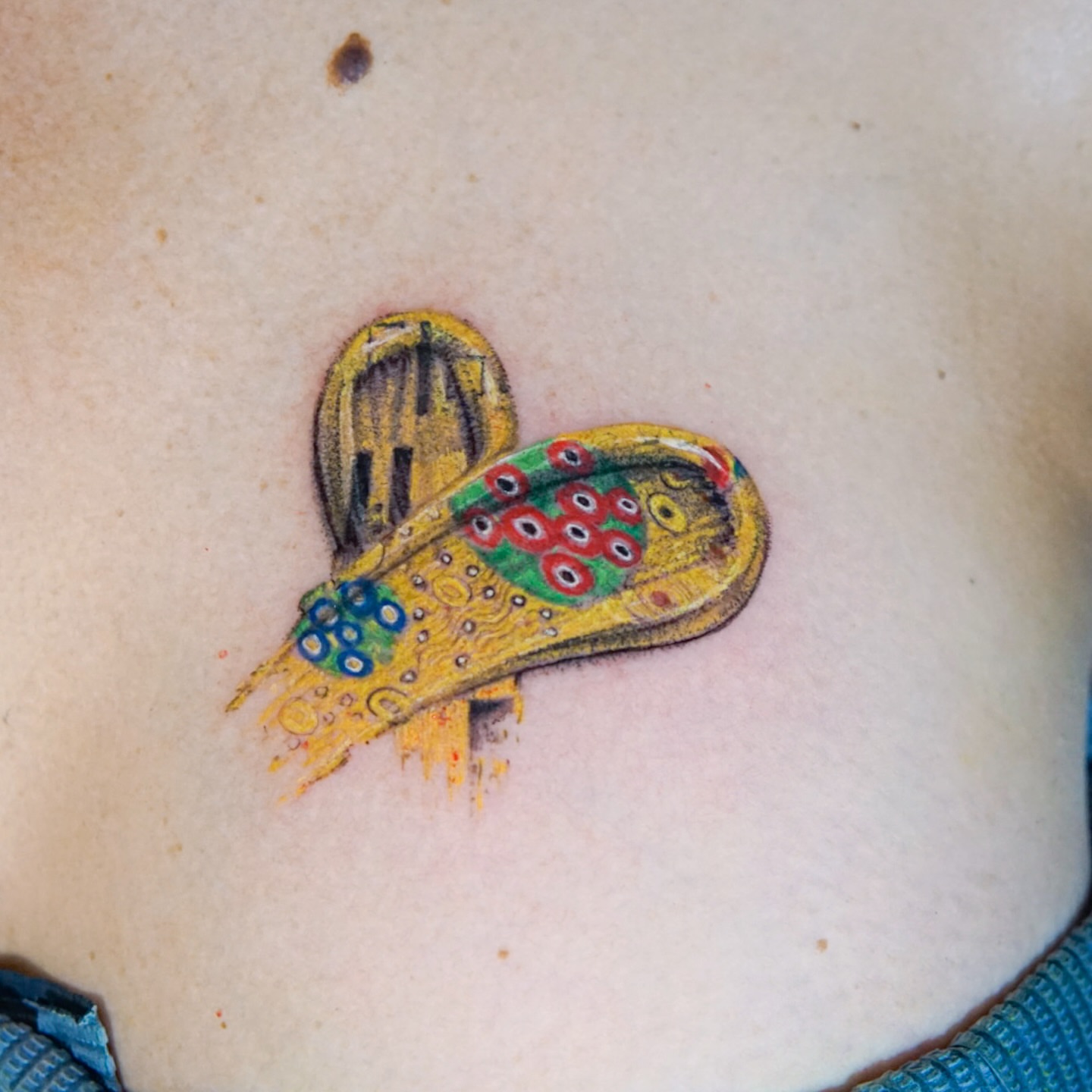 Tattoo by @gemma_tattooer — dotwork, trash_polka
