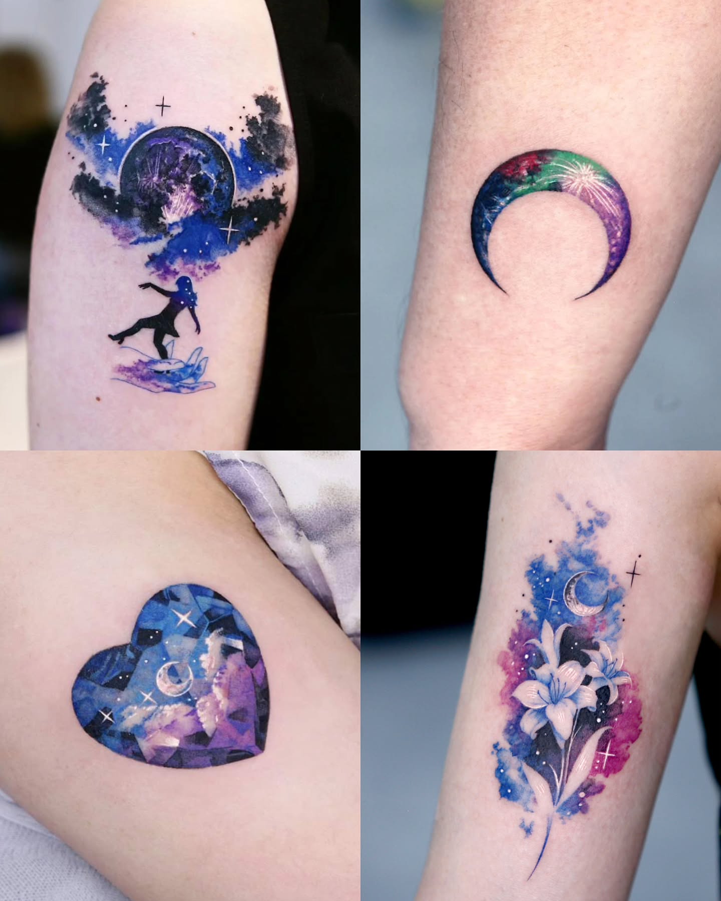 Tattoo by @tattooist_danha โ watercolor