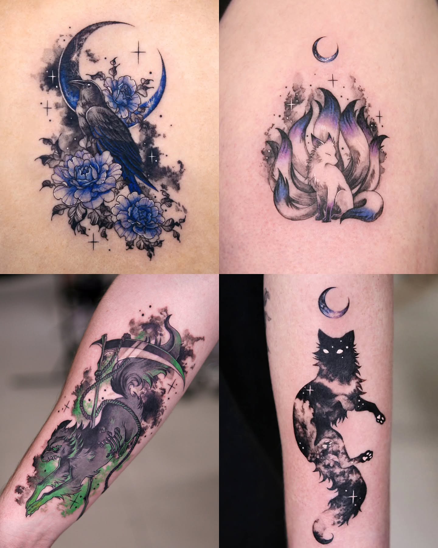 Tattoo by @tattooist_danha โ watercolor