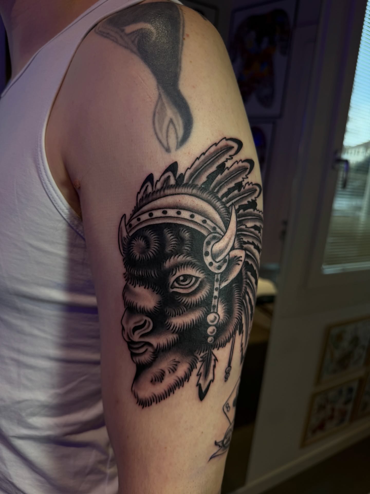 Tattoo by @sydneybulmer.tattoos — black_and_grey, realism