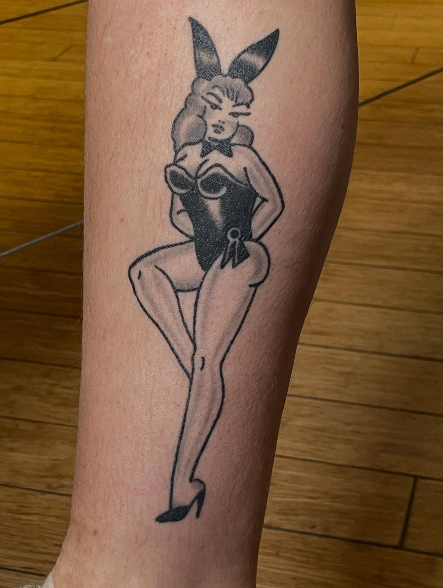 Tattoo by @nickmeerburg — black_and_grey