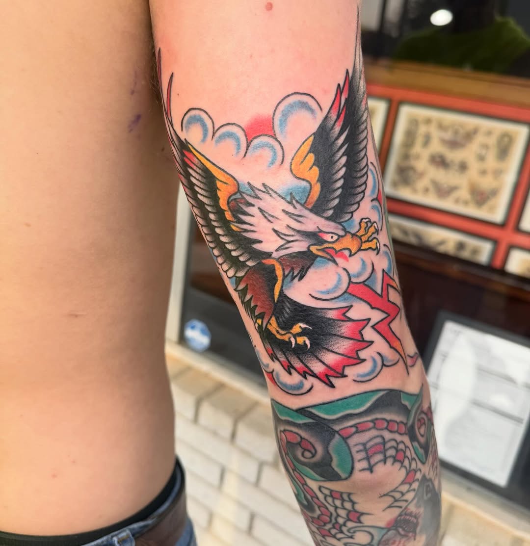 Tattoo by @cldtattoo — american_traditional