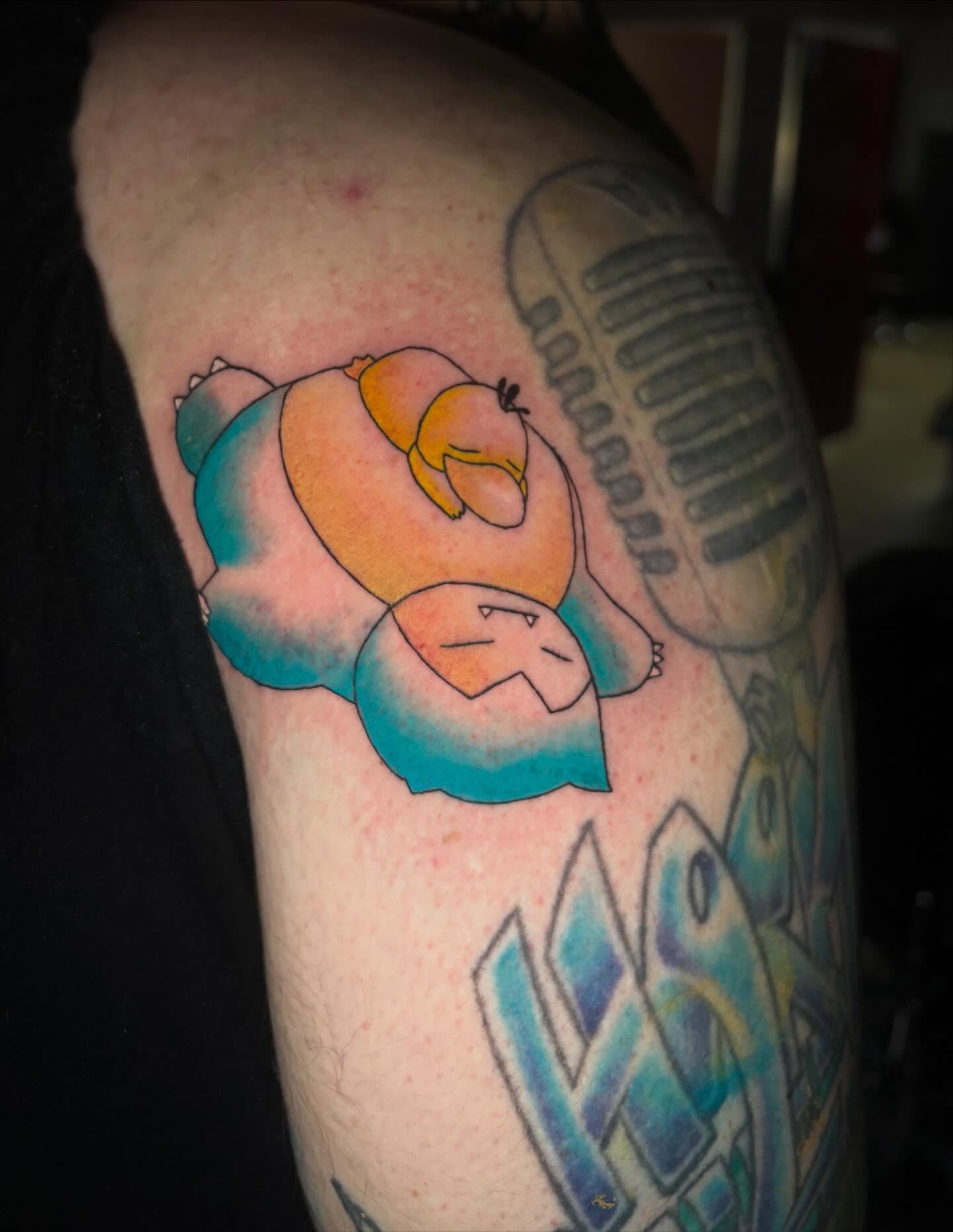 Tattoo by @erintpokes — watercolor