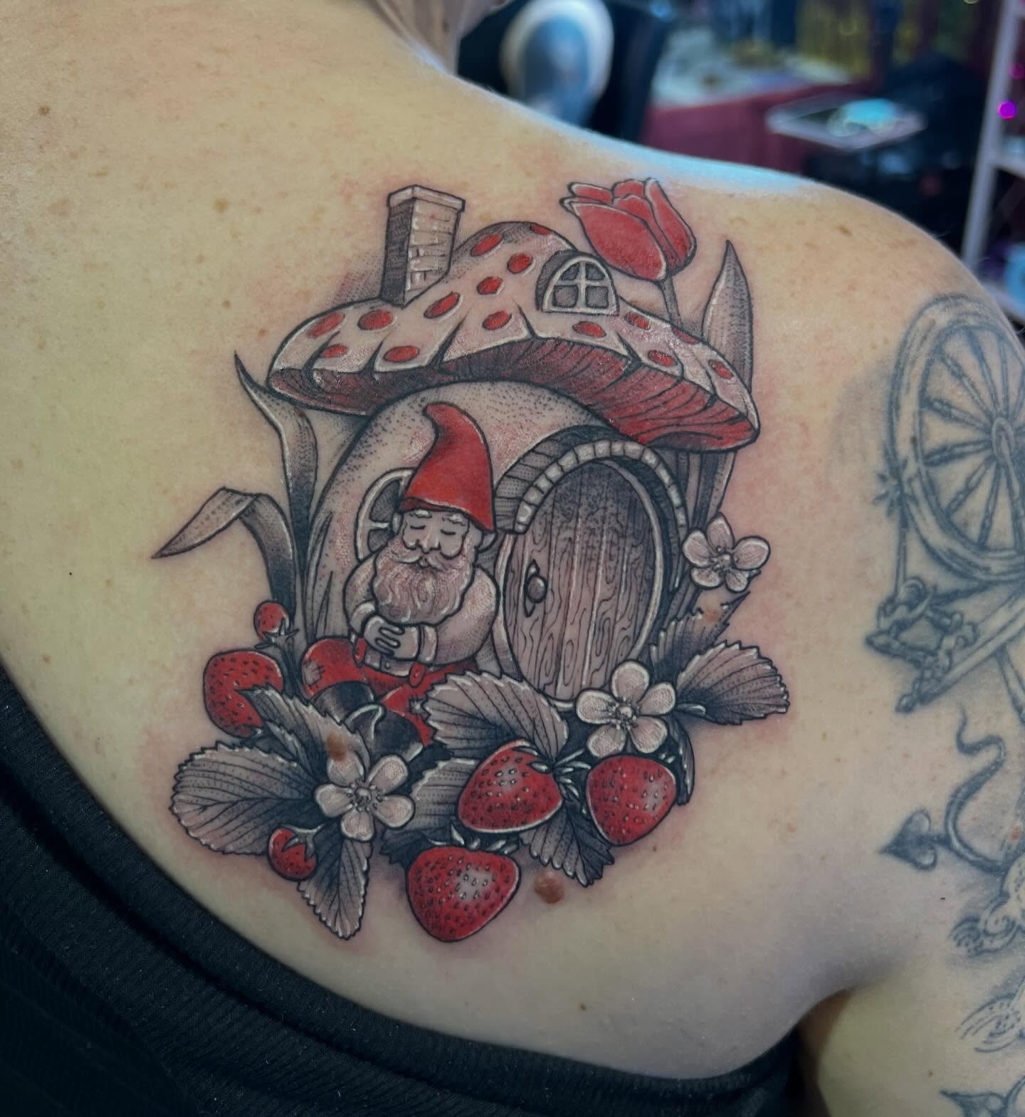 Tattoo by @bridgetpunsalangtattoos — new_school, realism