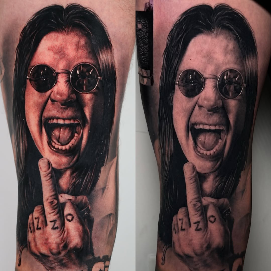 Tattoo by @leahross_tattoo — realism, black_and_grey