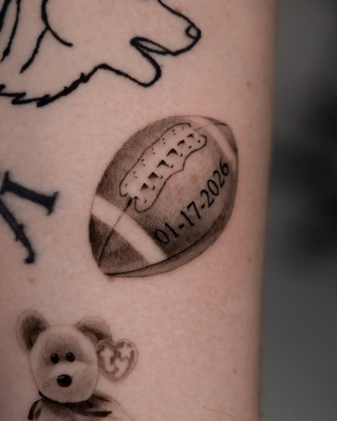 Tattoo by @turner_tattoos — realism, black_and_grey