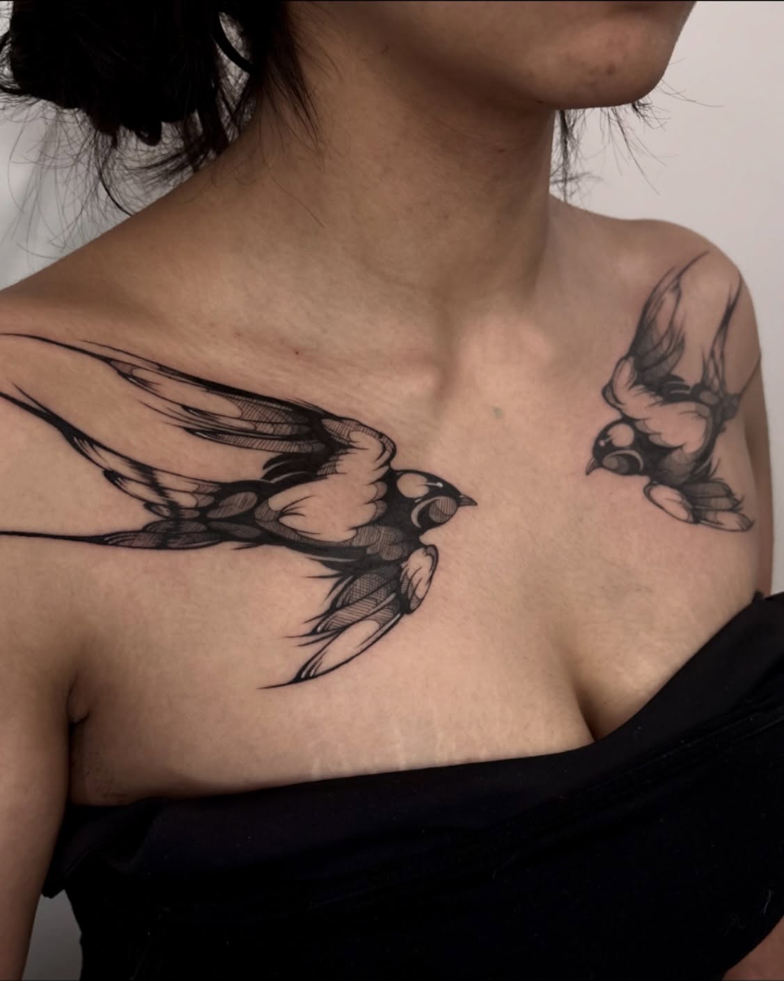 Tattoo by @codeblackink โ black_and_grey