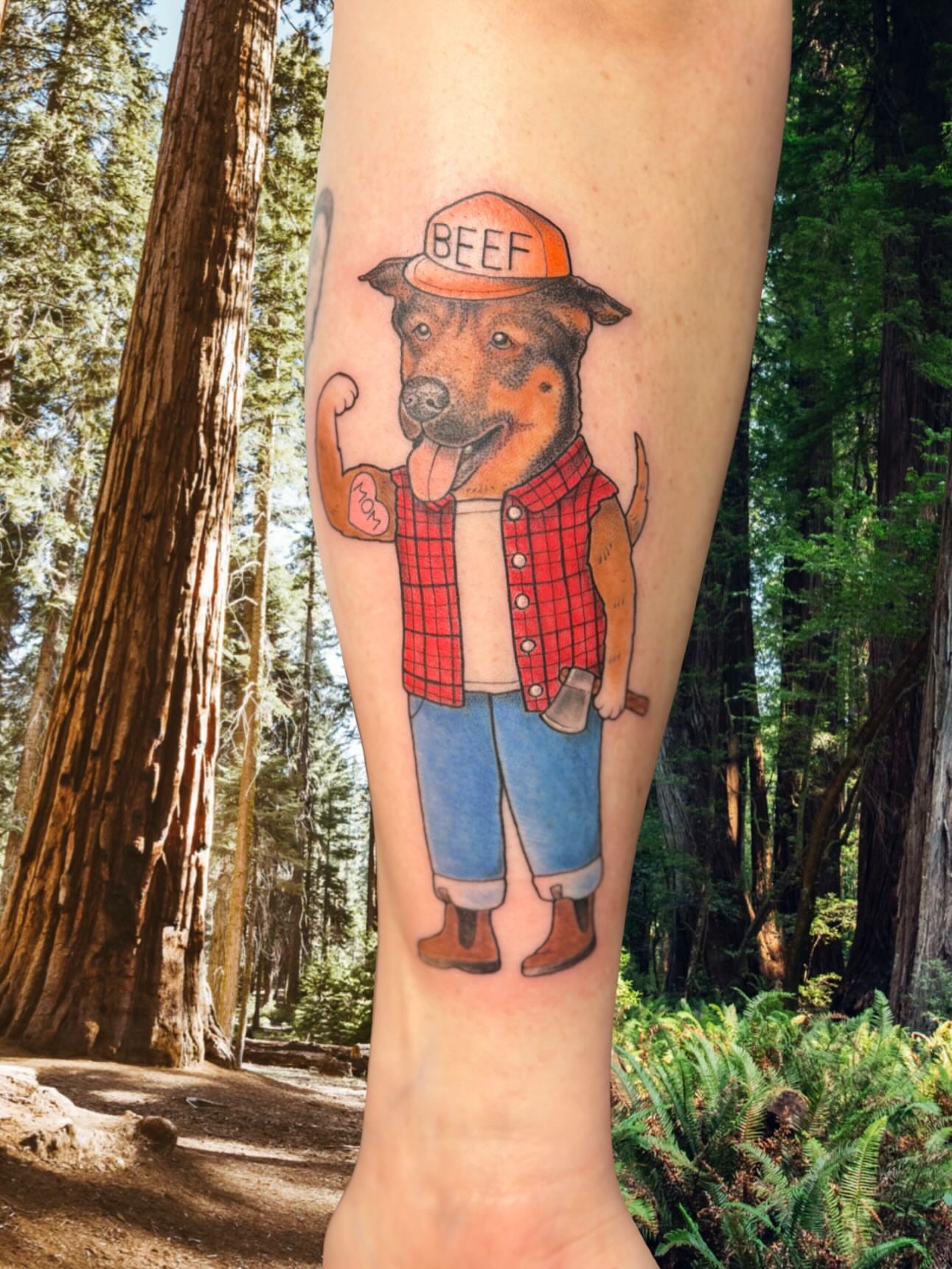 Tattoo by @heretopetdogs — realism