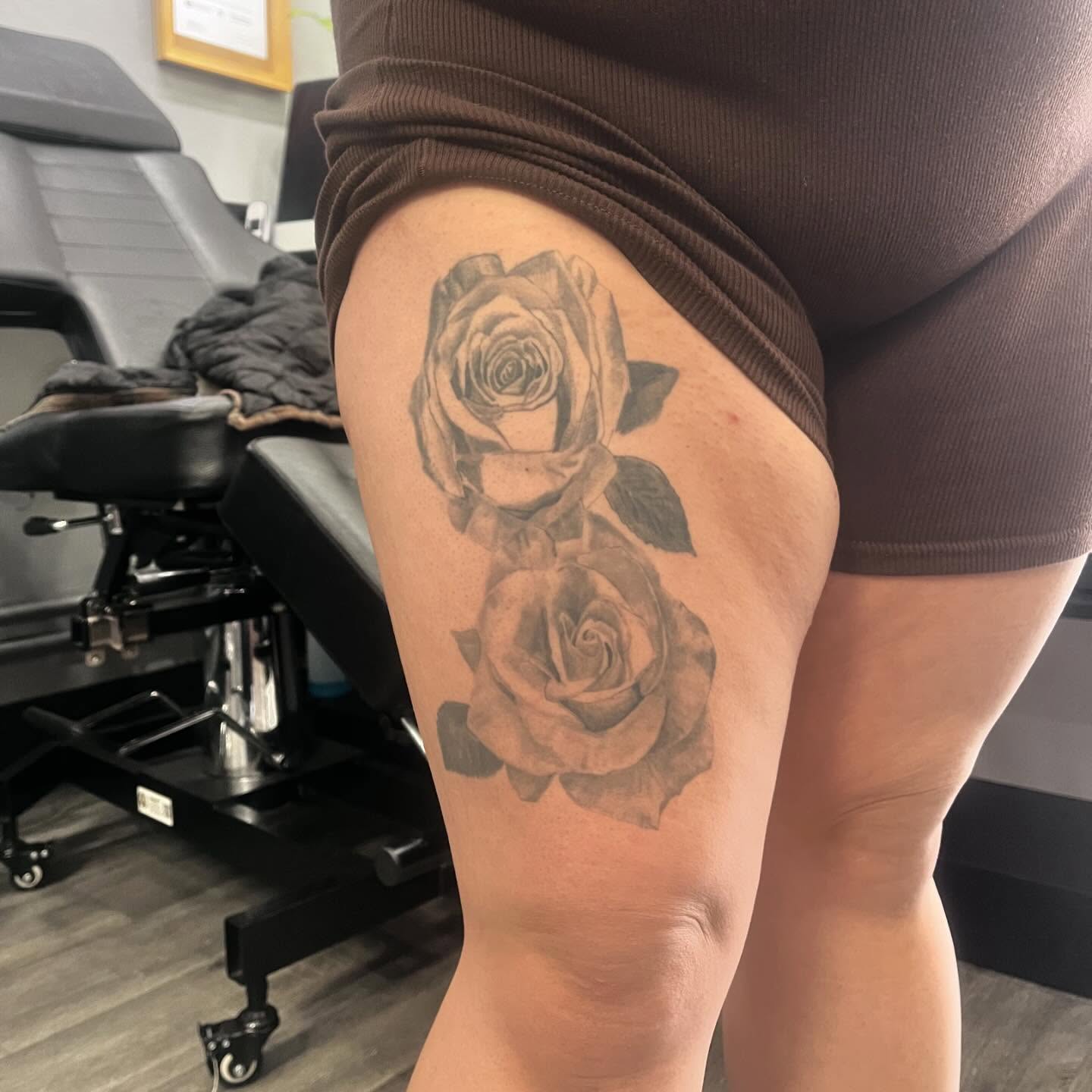 Tattoo by @inkprinc3ss — black_and_grey