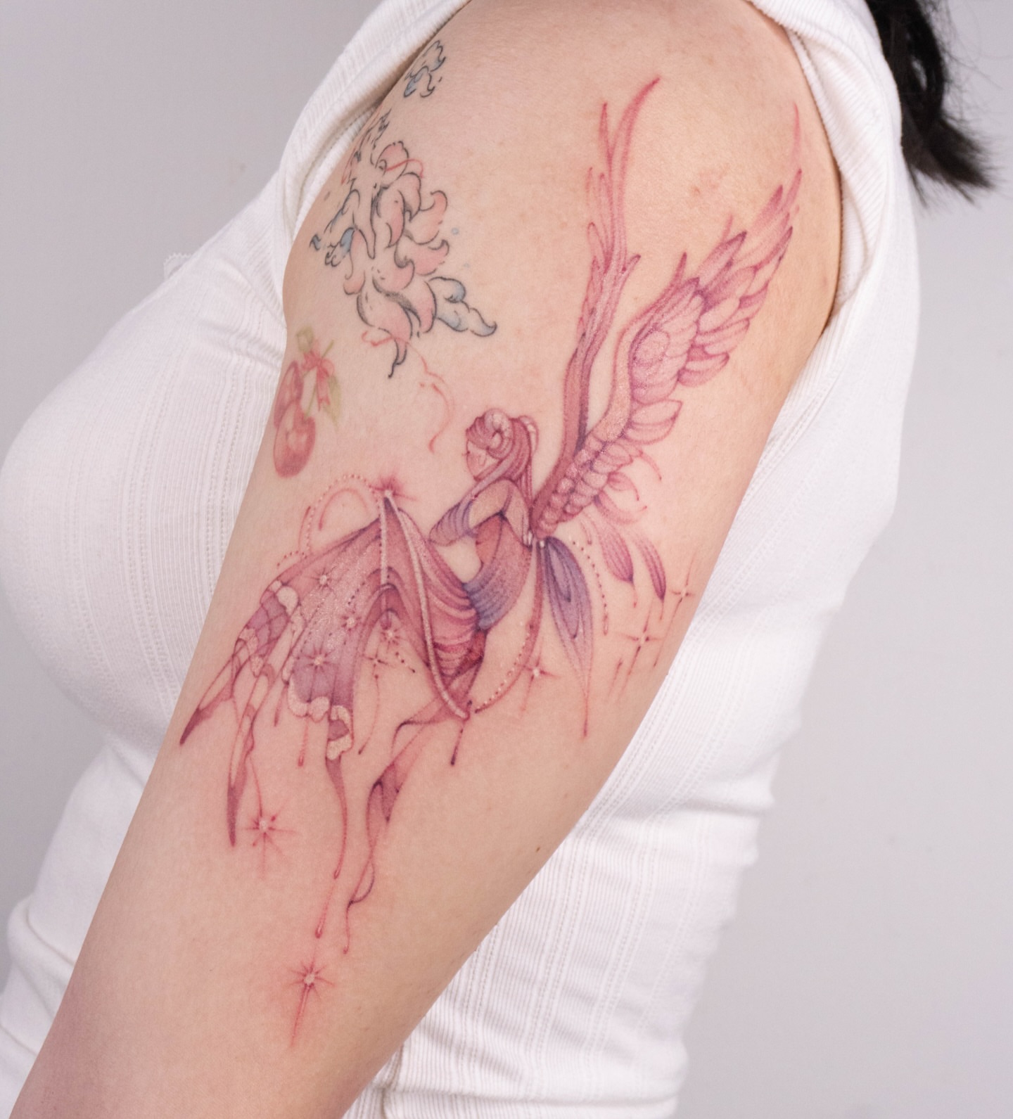 Tattoo by @gracillustrates — illustrative, watercolor