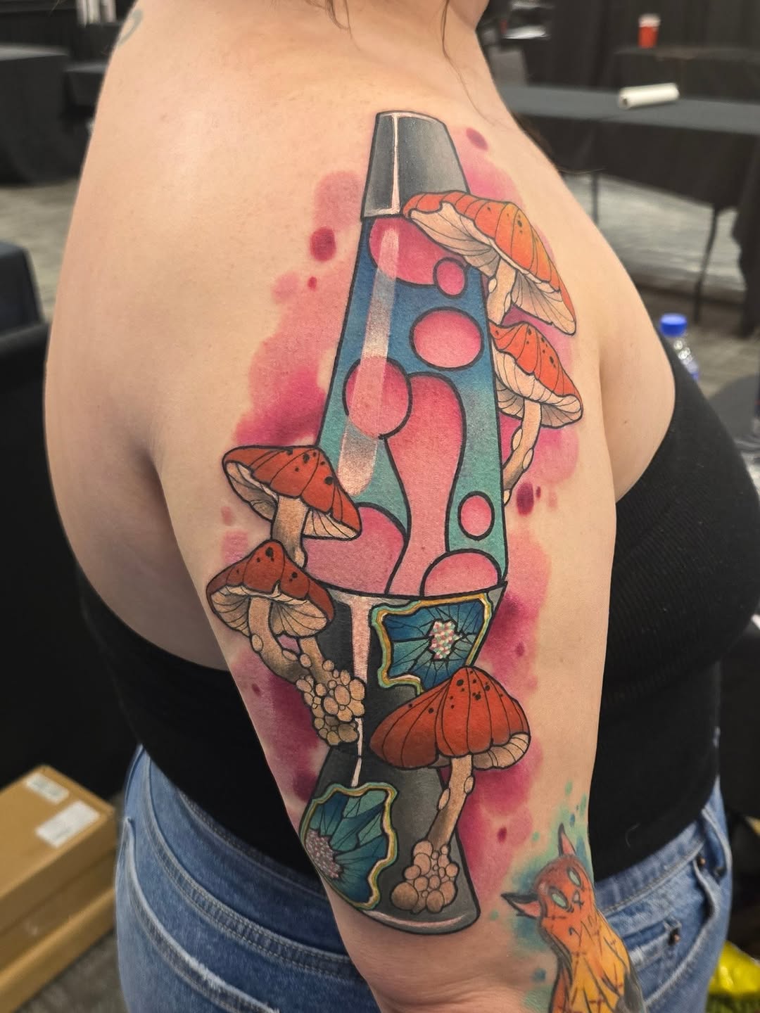 Tattoo by @briansavagetattoo — new_school, watercolor