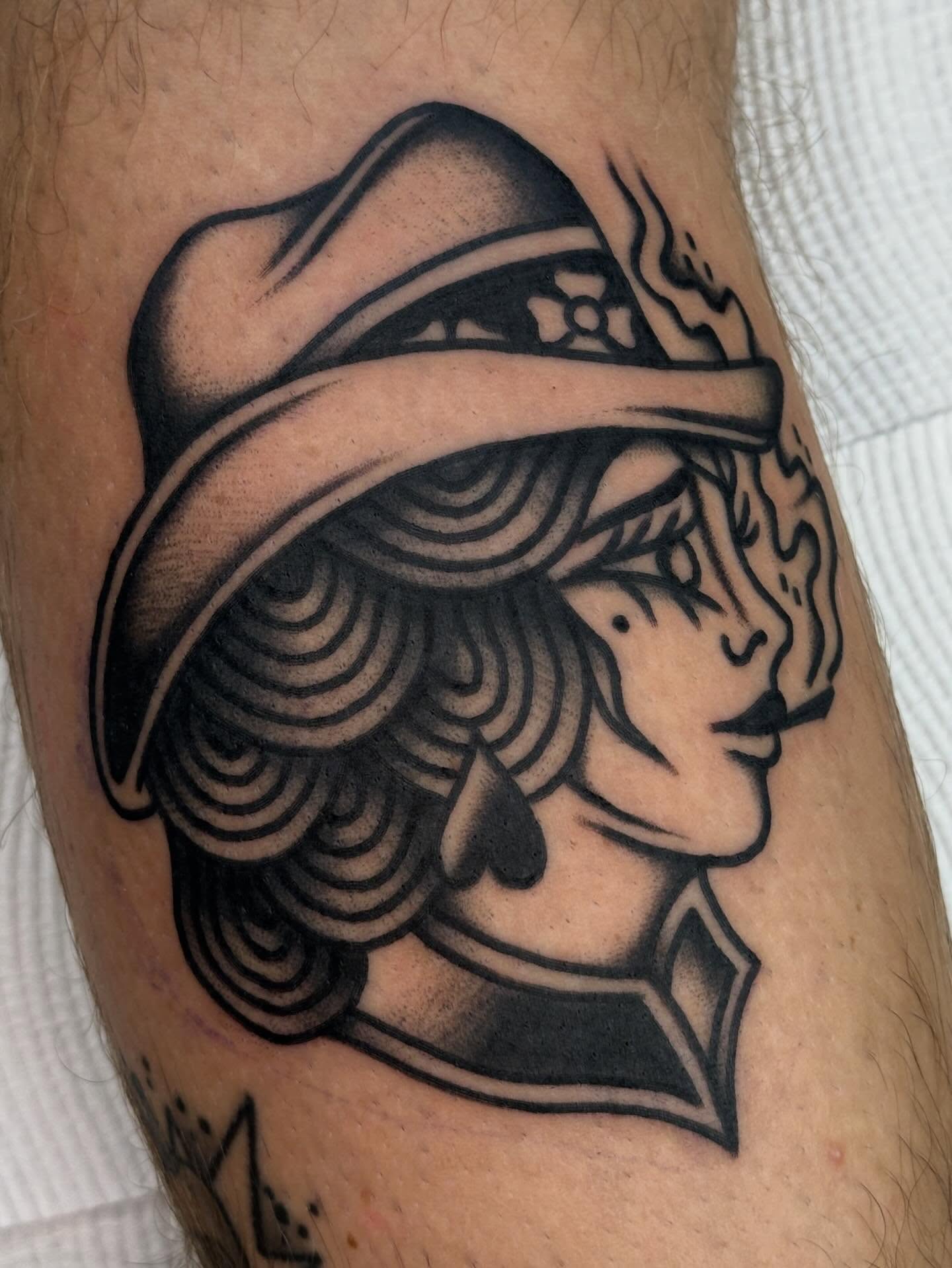 Tattoo by @koonta_tattoo — black_and_grey