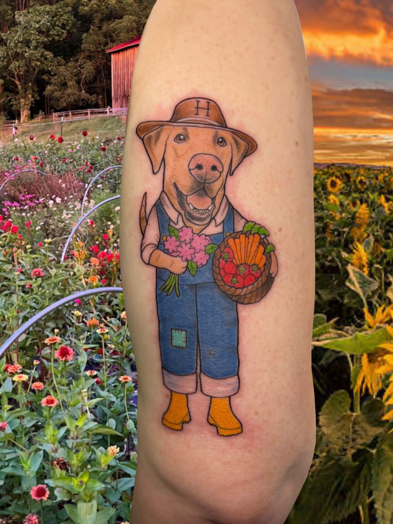 Tattoo by @heretopetdogs — realism