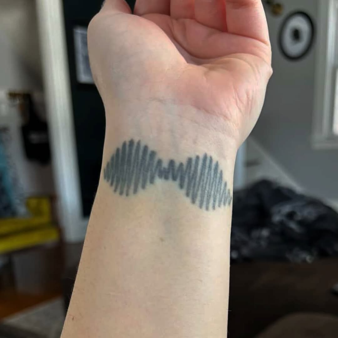 Tattoo by @erintat2 โ black_and_grey, minimalist