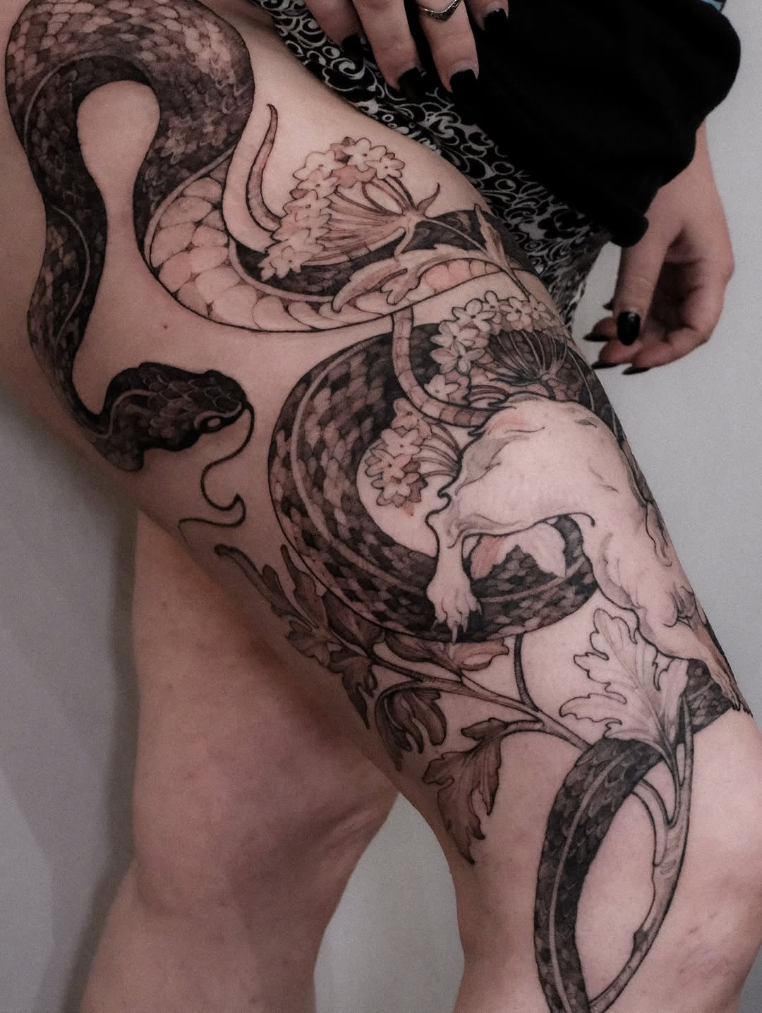 Tattoo by @zozutattoo — realism, black_and_grey