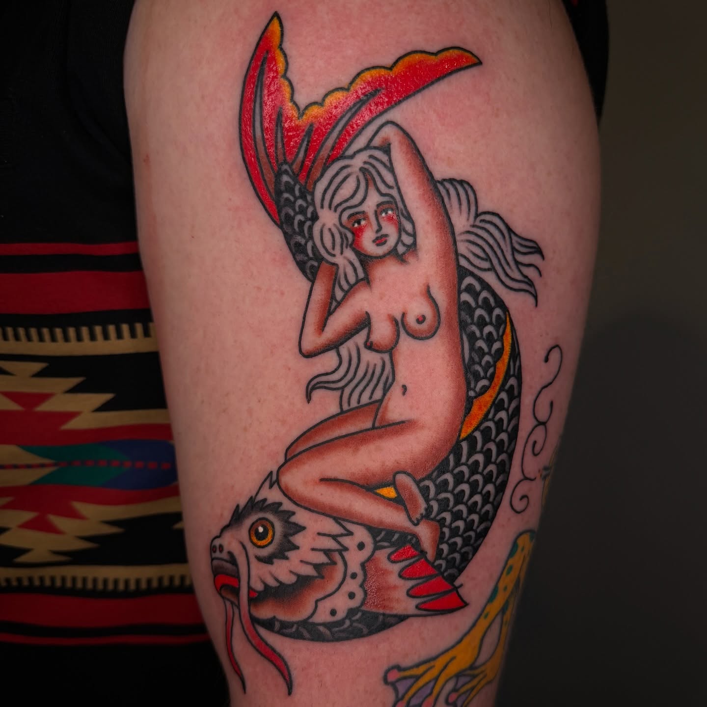 Tattoo by @zimovan — american_traditional