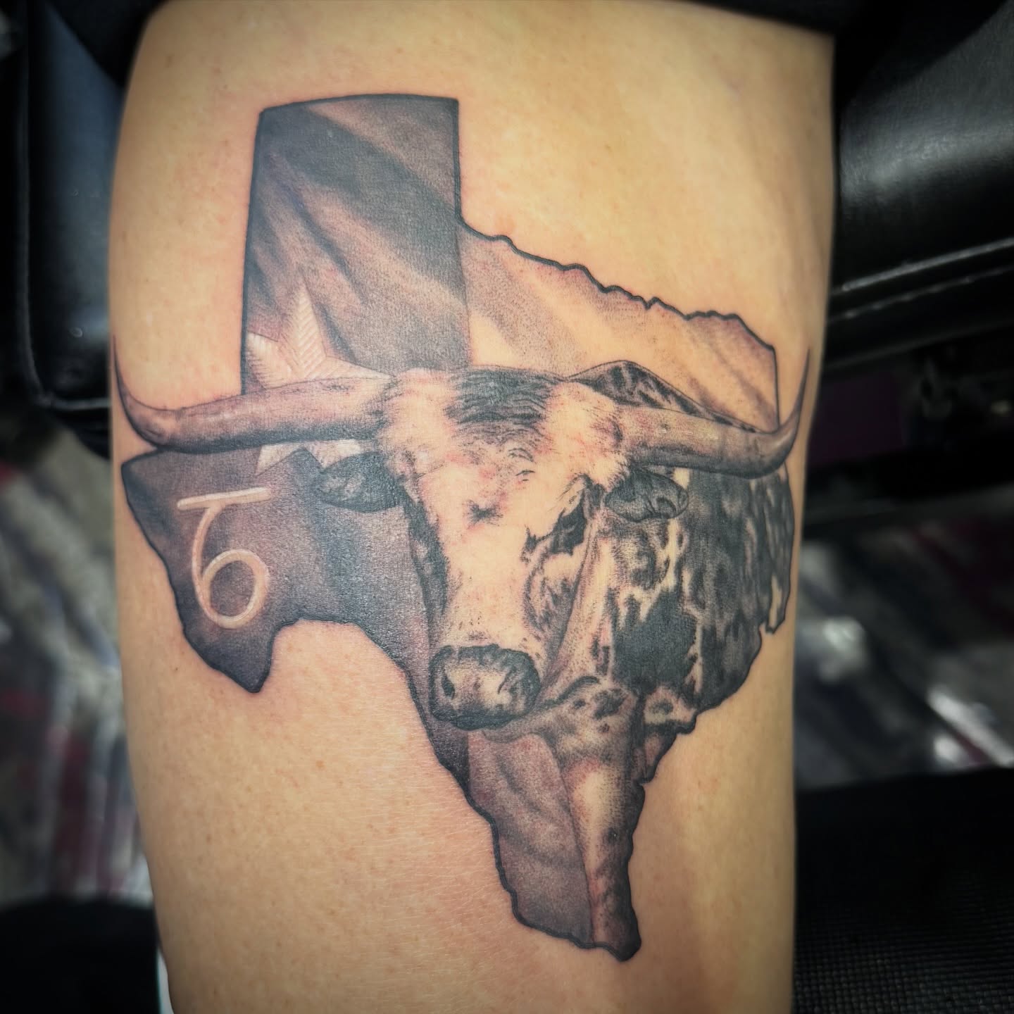 Tattoo by @aintnothinbutagthang817 — realism, black_and_grey