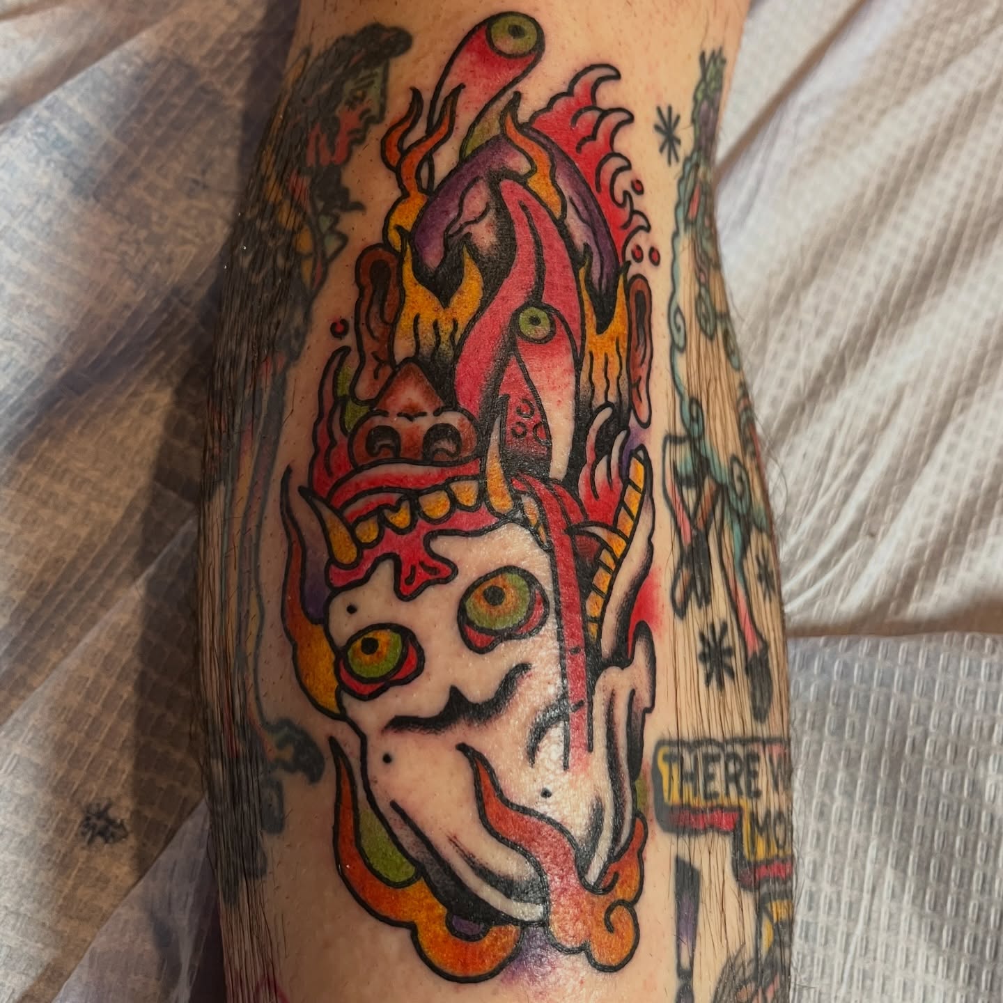 Tattoo by @atomlenhart — american_traditional