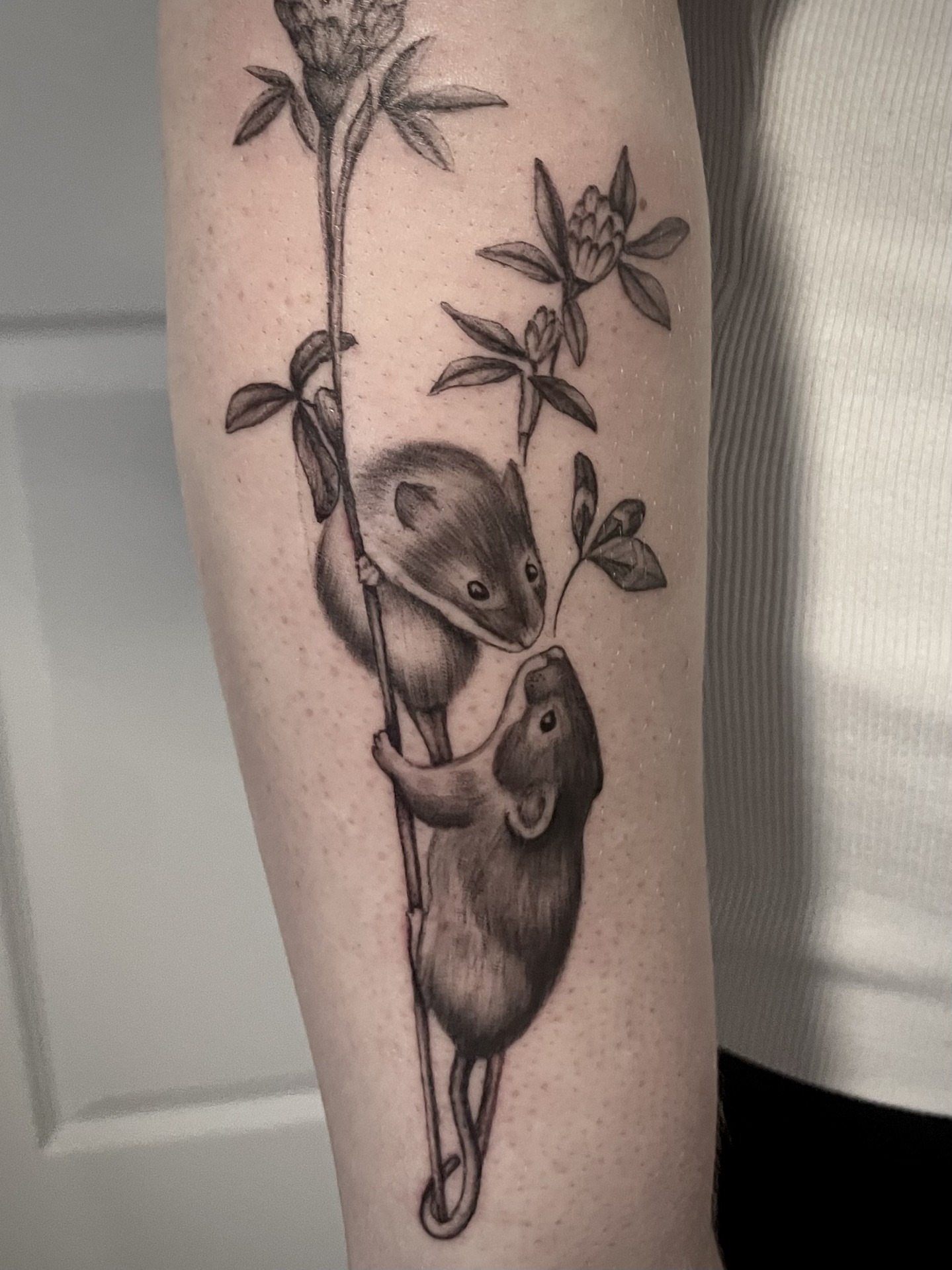 Tattoo by @tatts_by_kat — black_and_grey