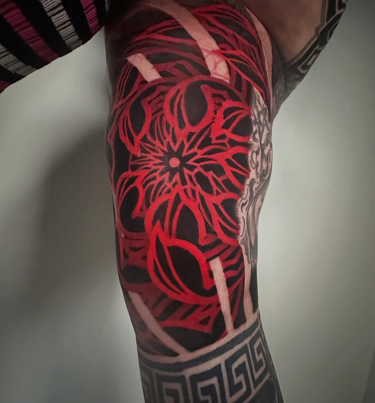 Tattoo by @willdotattoos — geometric