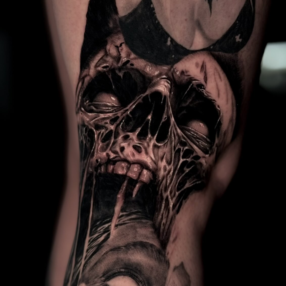 Tattoo by @weaponized_onion — dark_realism