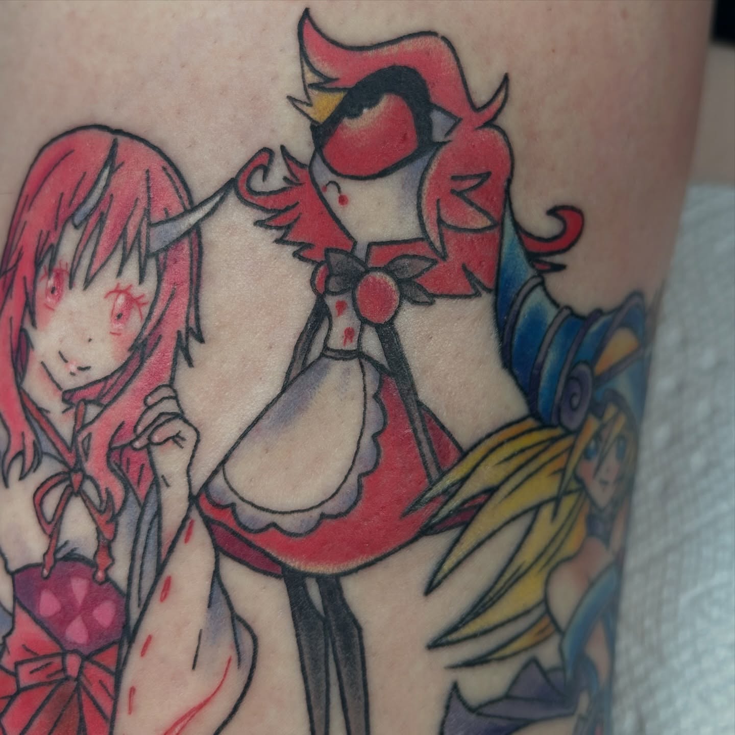 Tattoo by @princess.hannie.tattoos — anime