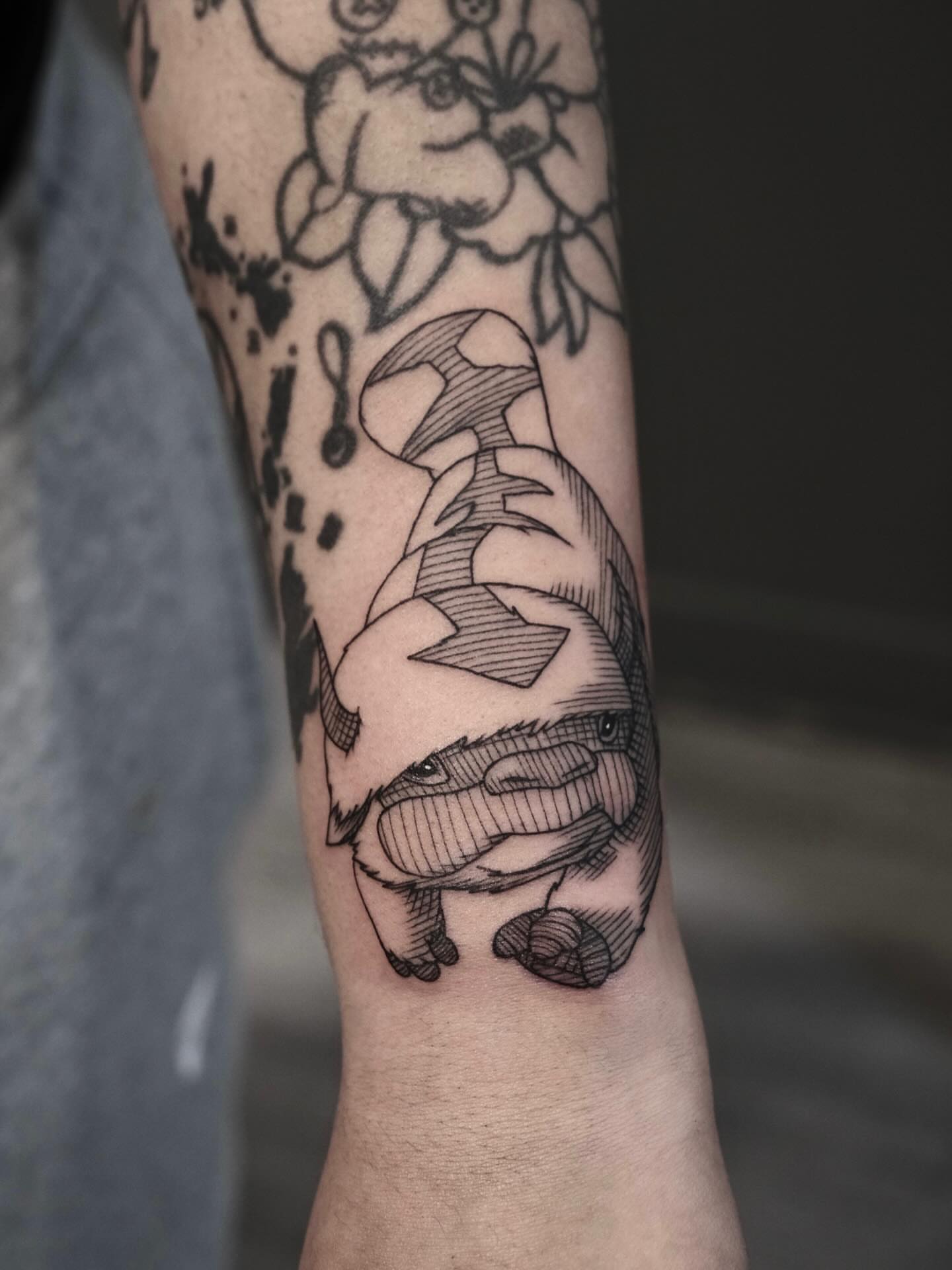 Tattoo by @nocool_kim — black_and_grey