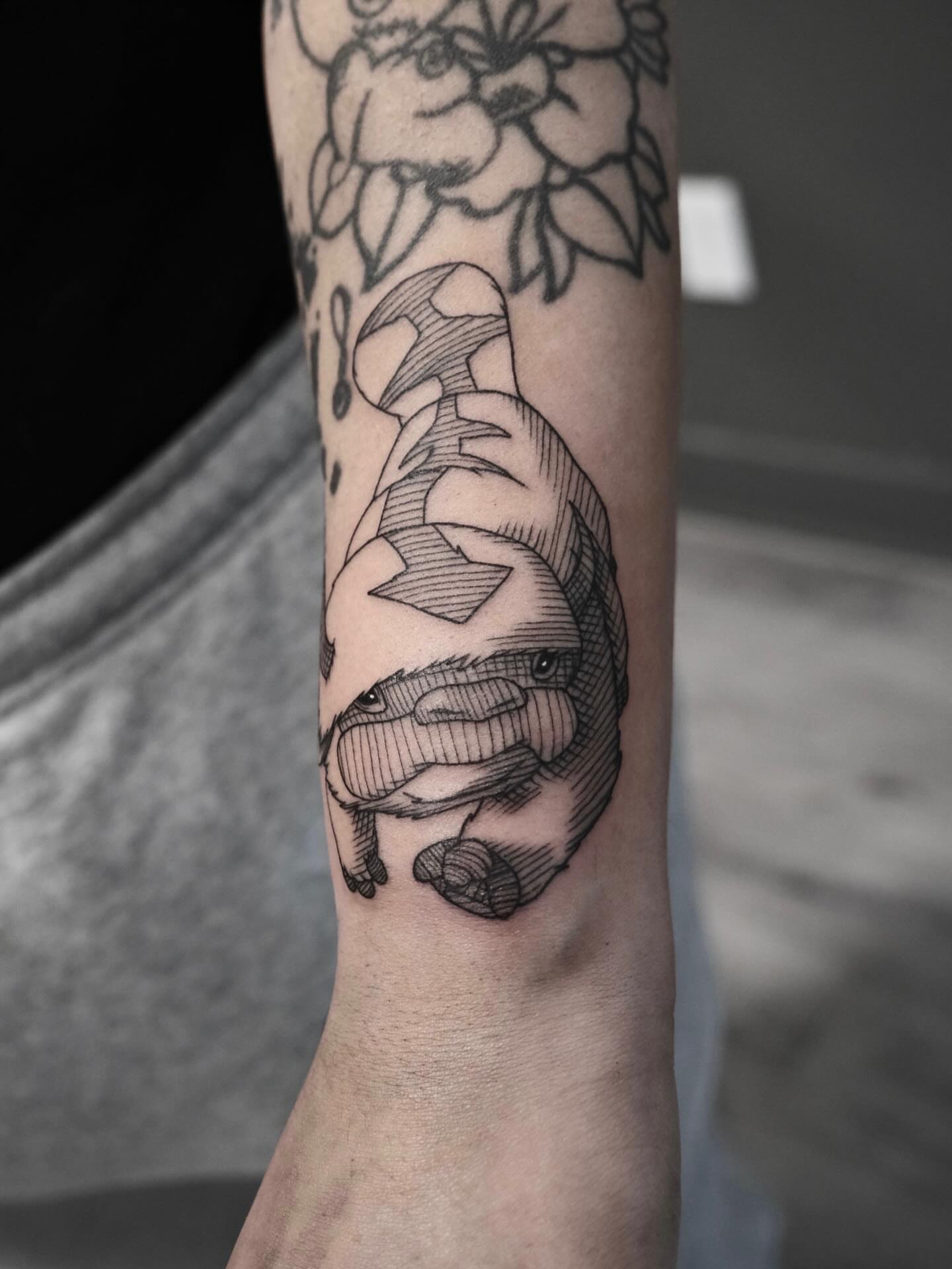 Tattoo by @nocool_kim — black_and_grey