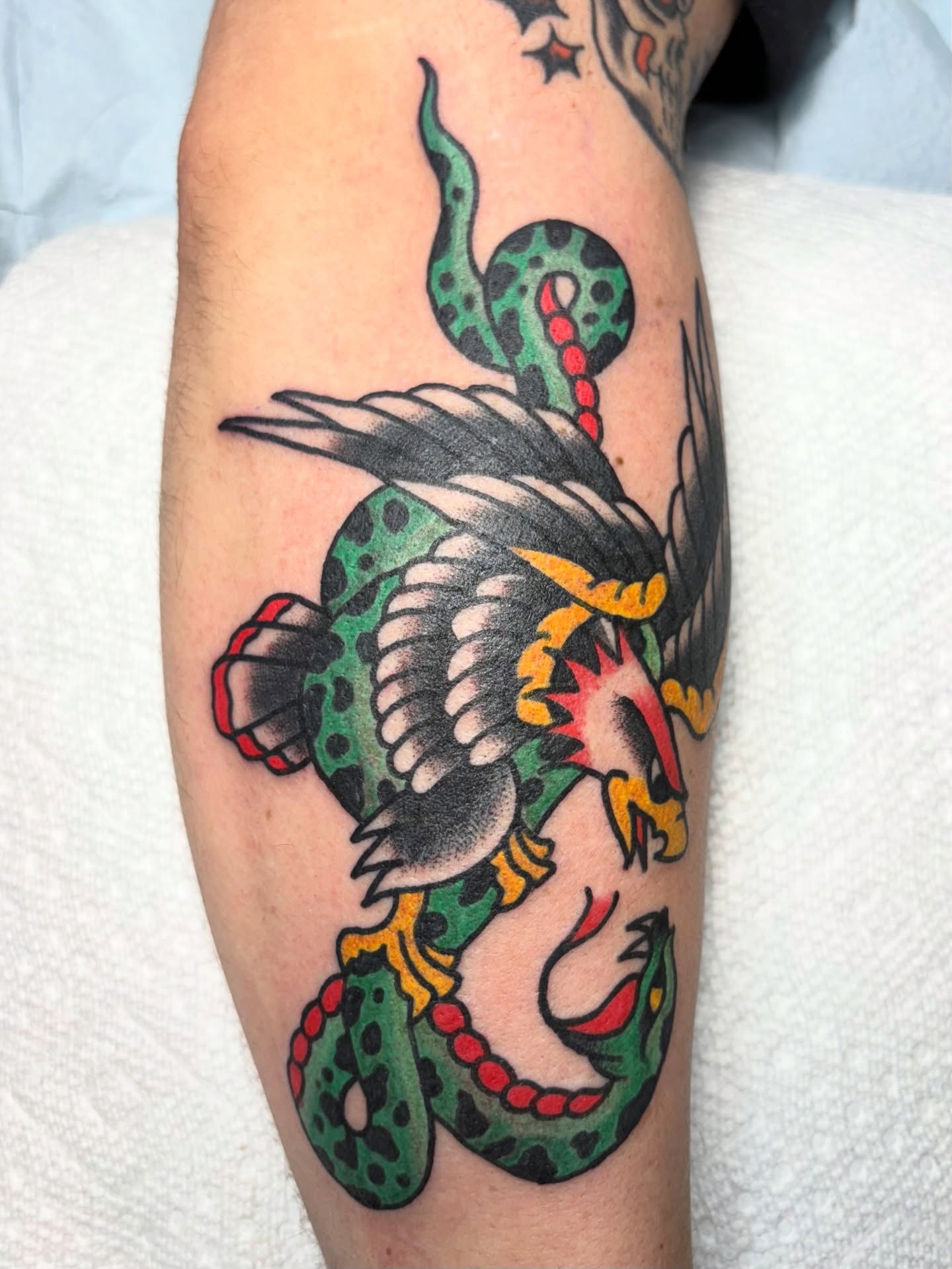 Tattoo by @jaketat2herbert — american_traditional