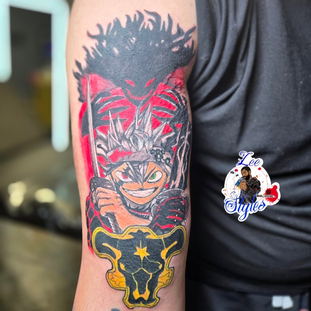 Tattoo by @lee__styles__ — anime