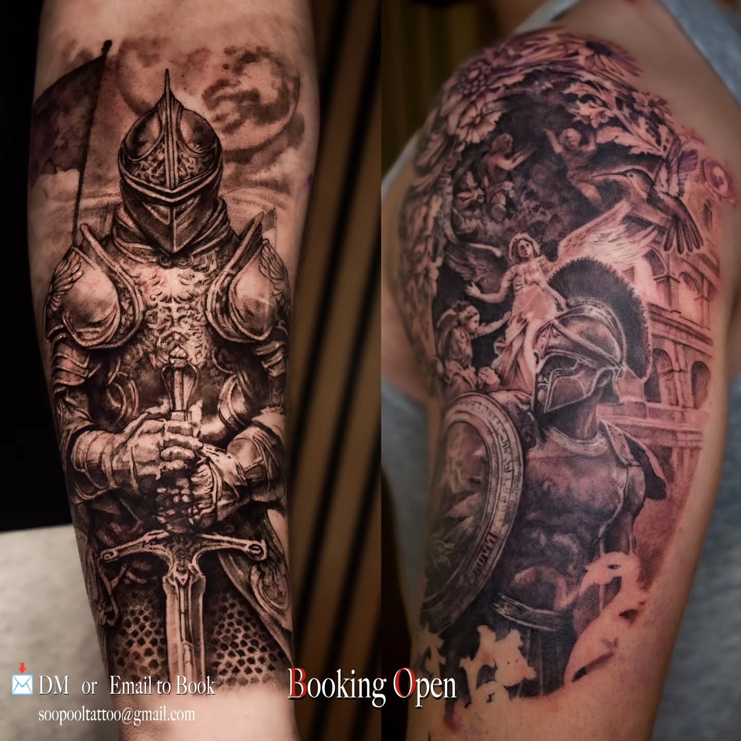 Tattoo by @soopool_tattoo — realism, dark_realism