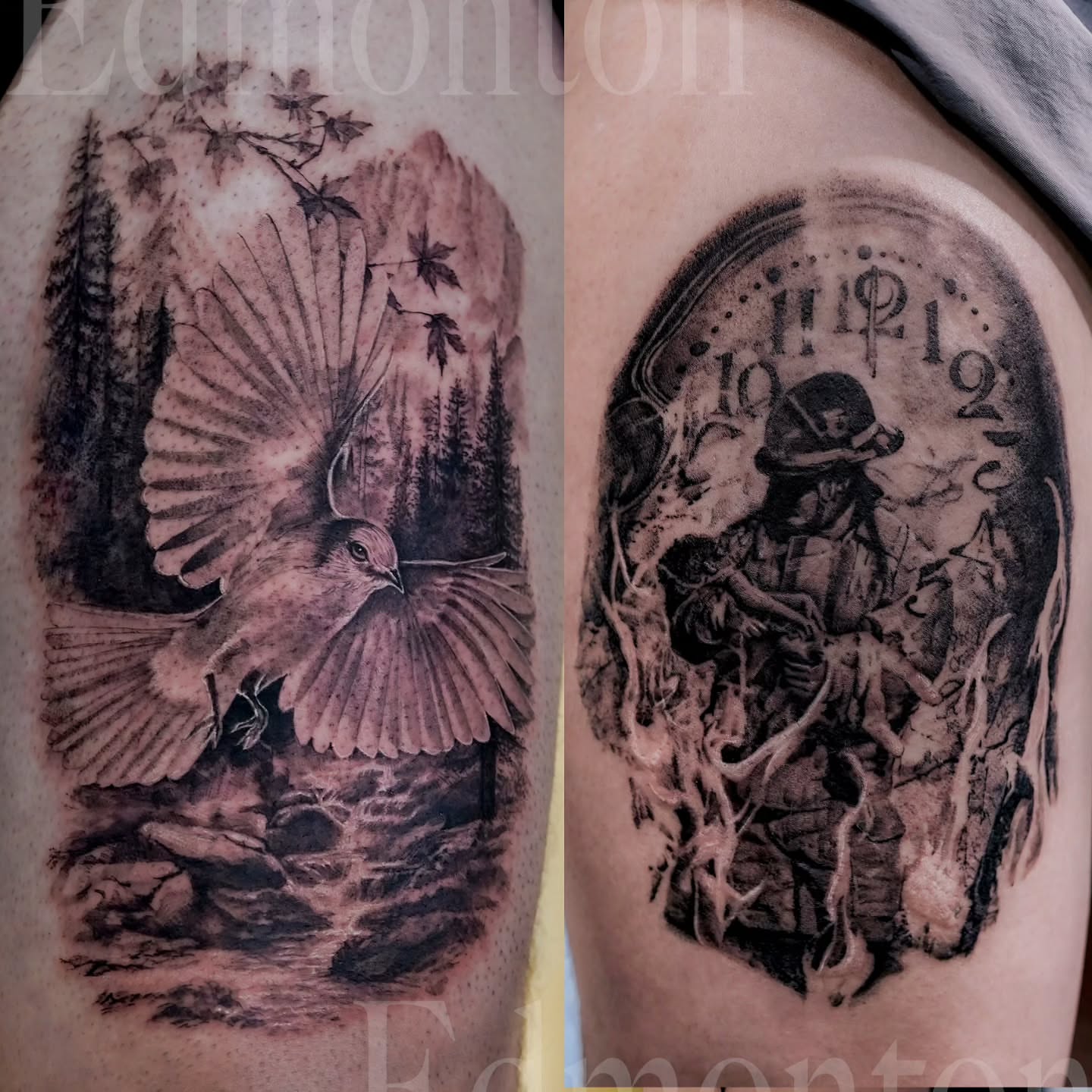 Tattoo by @soopool_tattoo — realism, black_and_grey