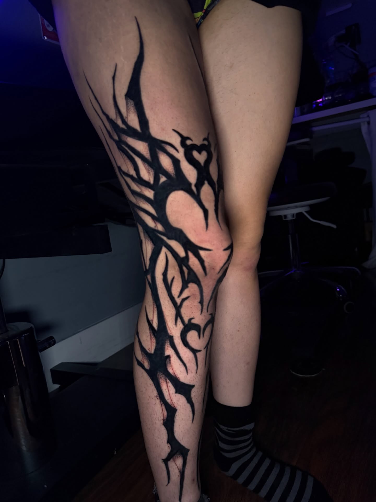 Tattoo by @pikashi_tattoos โ tribal