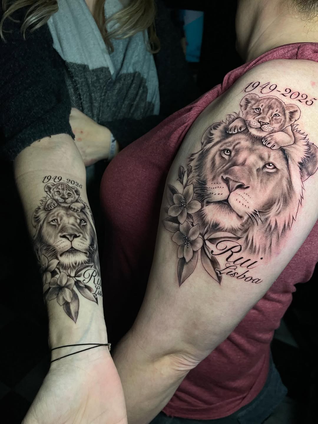 Tattoo by @tatsdesanchez — realism, black_and_grey