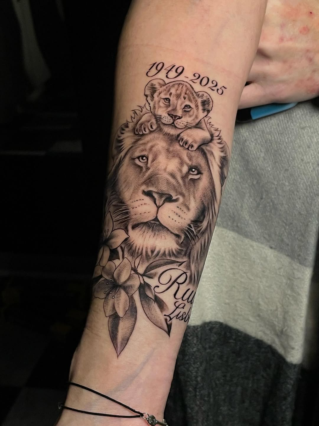 Tattoo by @tatsdesanchez — realism, black_and_grey