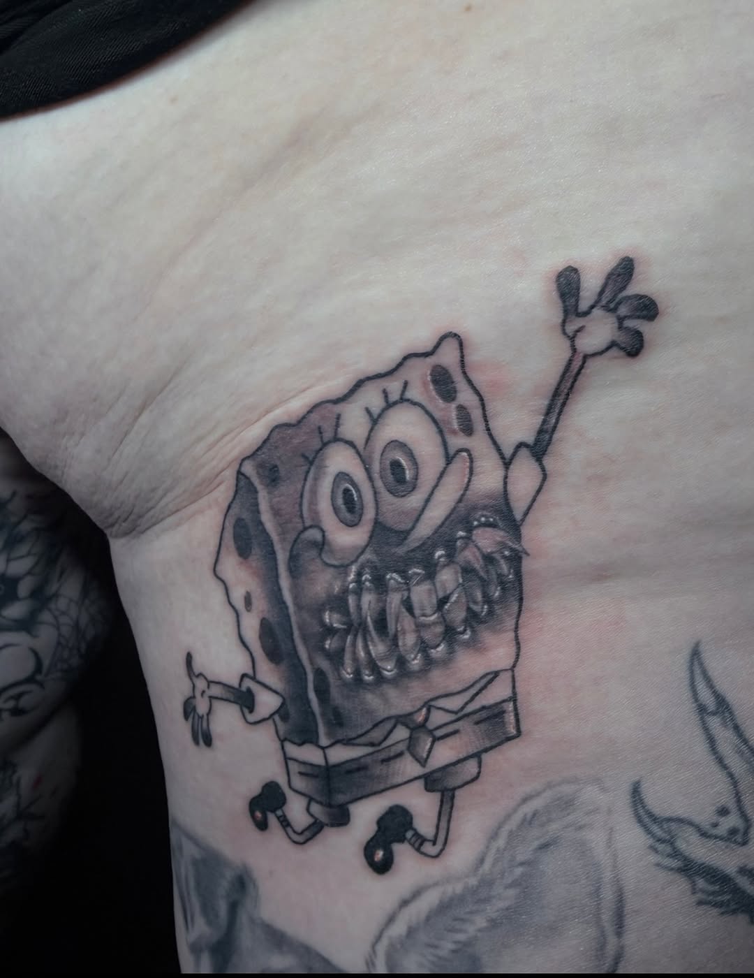 Tattoo by @immortal_tattoos96 — black_and_grey, chicano