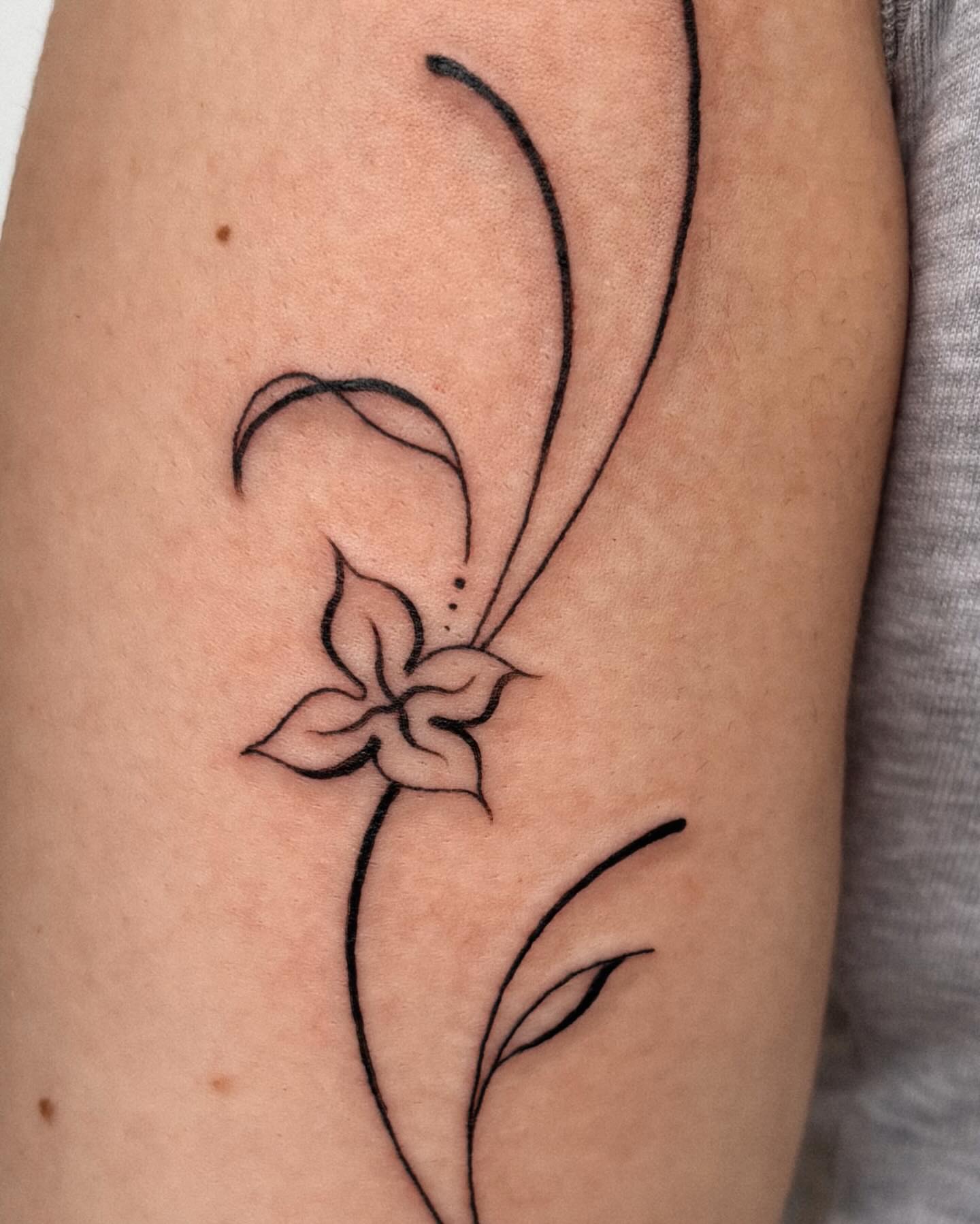 Tattoo by @rouupillon — fine_line
