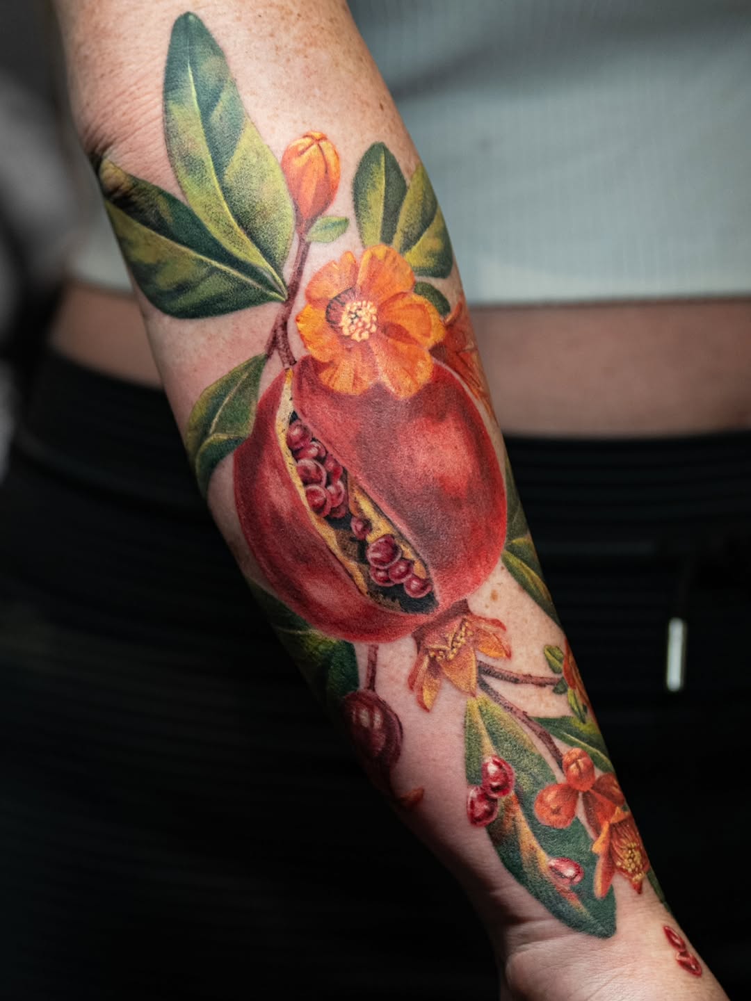 Tattoo by @minter_tattoo — realism, botanical