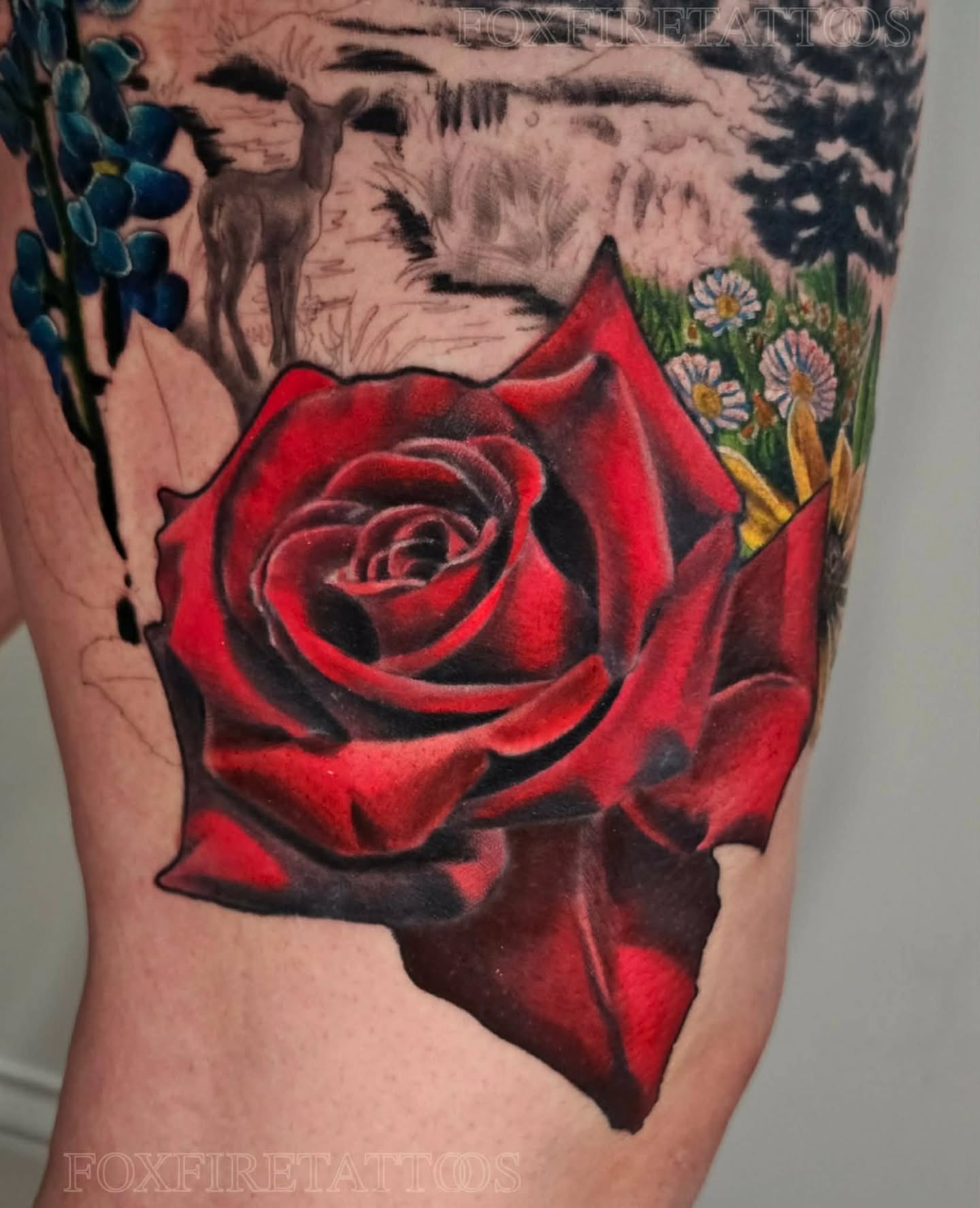 Tattoo by @foxfiretattoos β realism