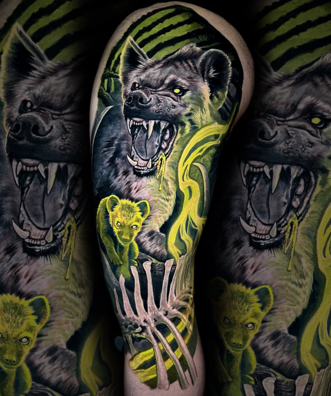 Tattoo by @spacezombietattoo โ realism, dark_realism