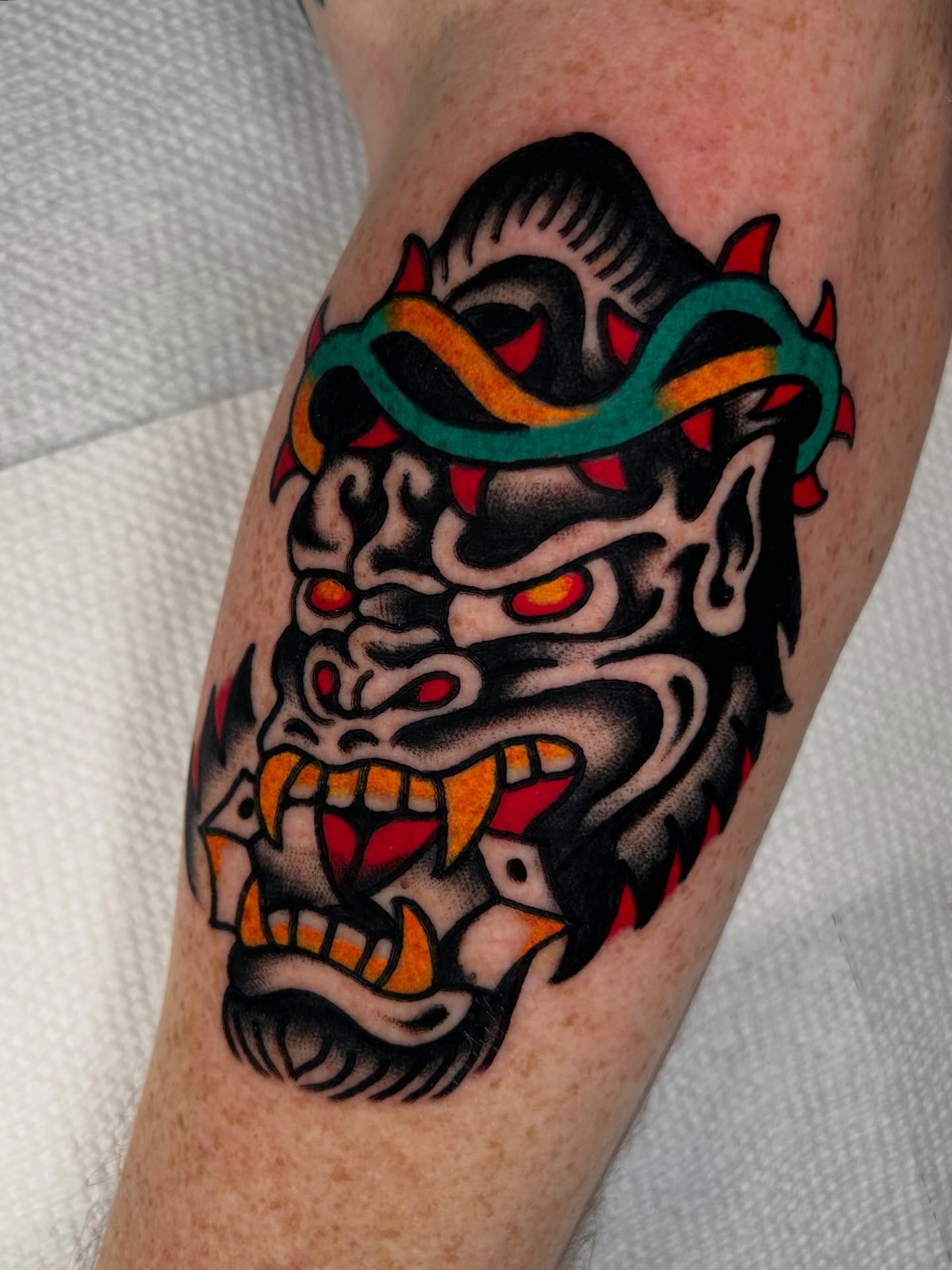 Tattoo by @bagofbones — american_traditional
