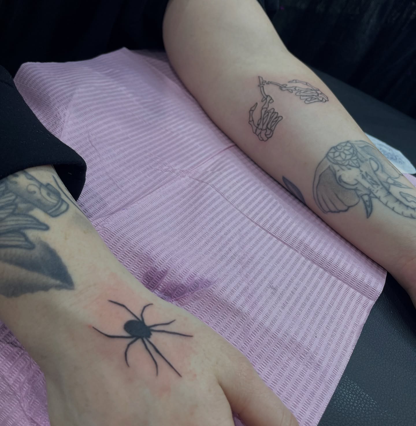 Tattoo by @inknpaint.society β black_and_grey