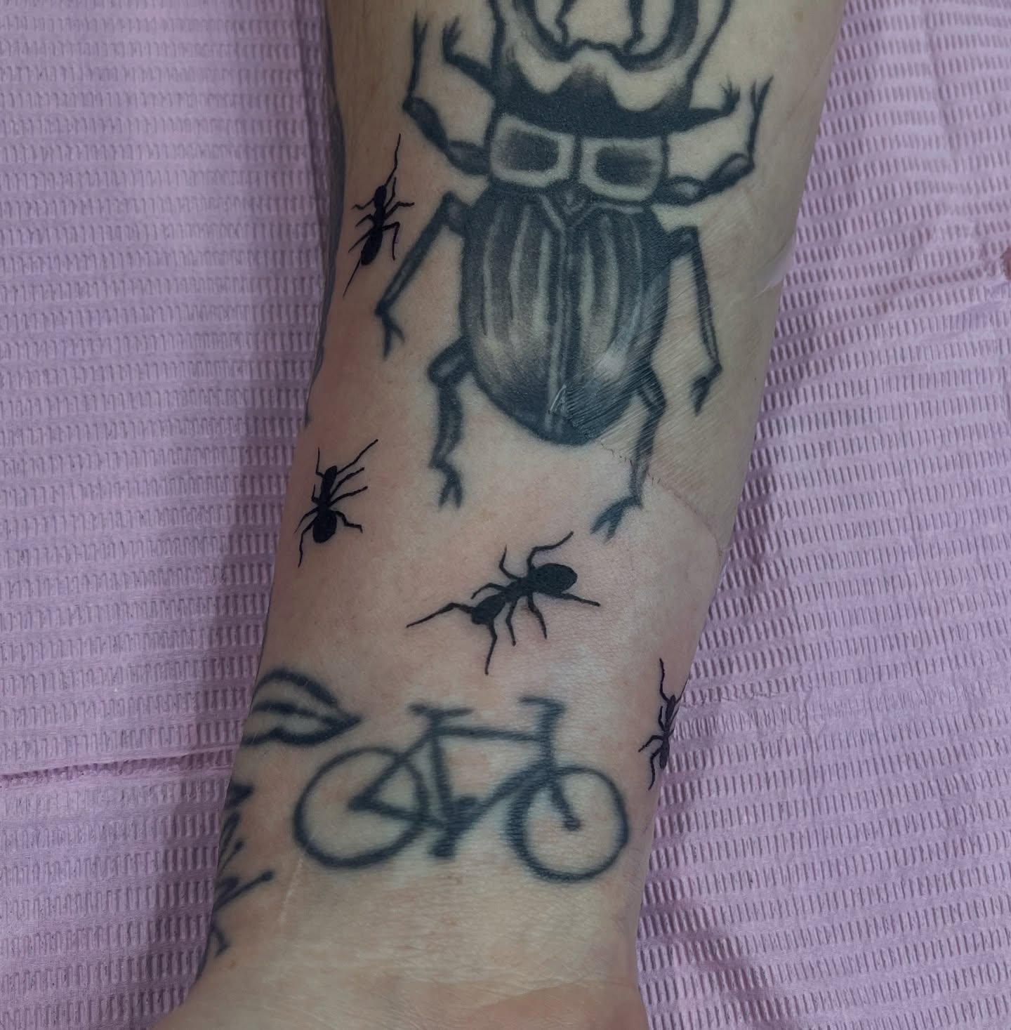 Tattoo by @inknpaint.society β black_and_grey