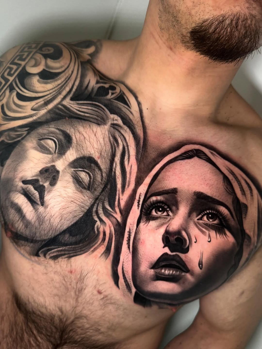 Tattoo by @saeso___ — realism, black_and_grey