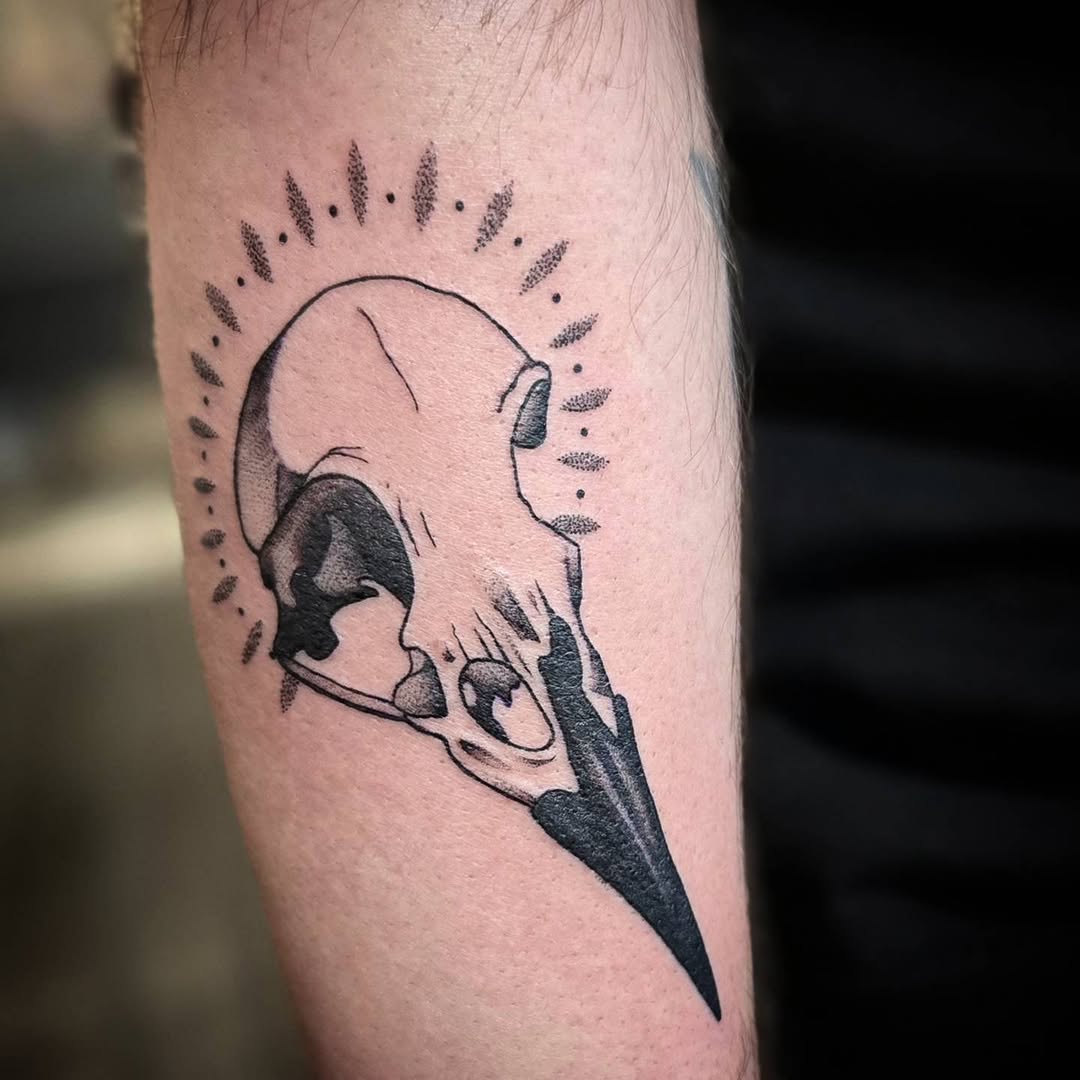 Tattoo by @myinklady — black_and_grey, dotwork