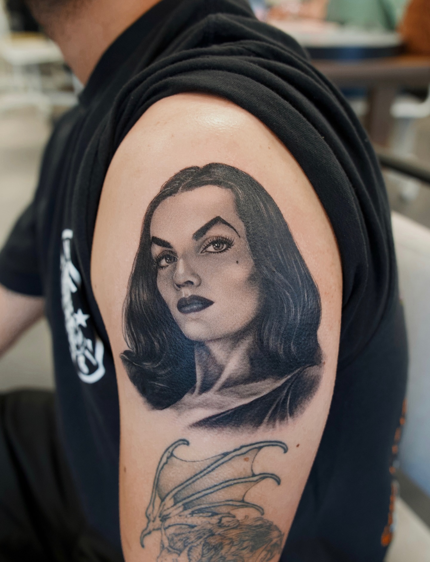 Tattoo by @modoink_reagan — realism, black_and_grey