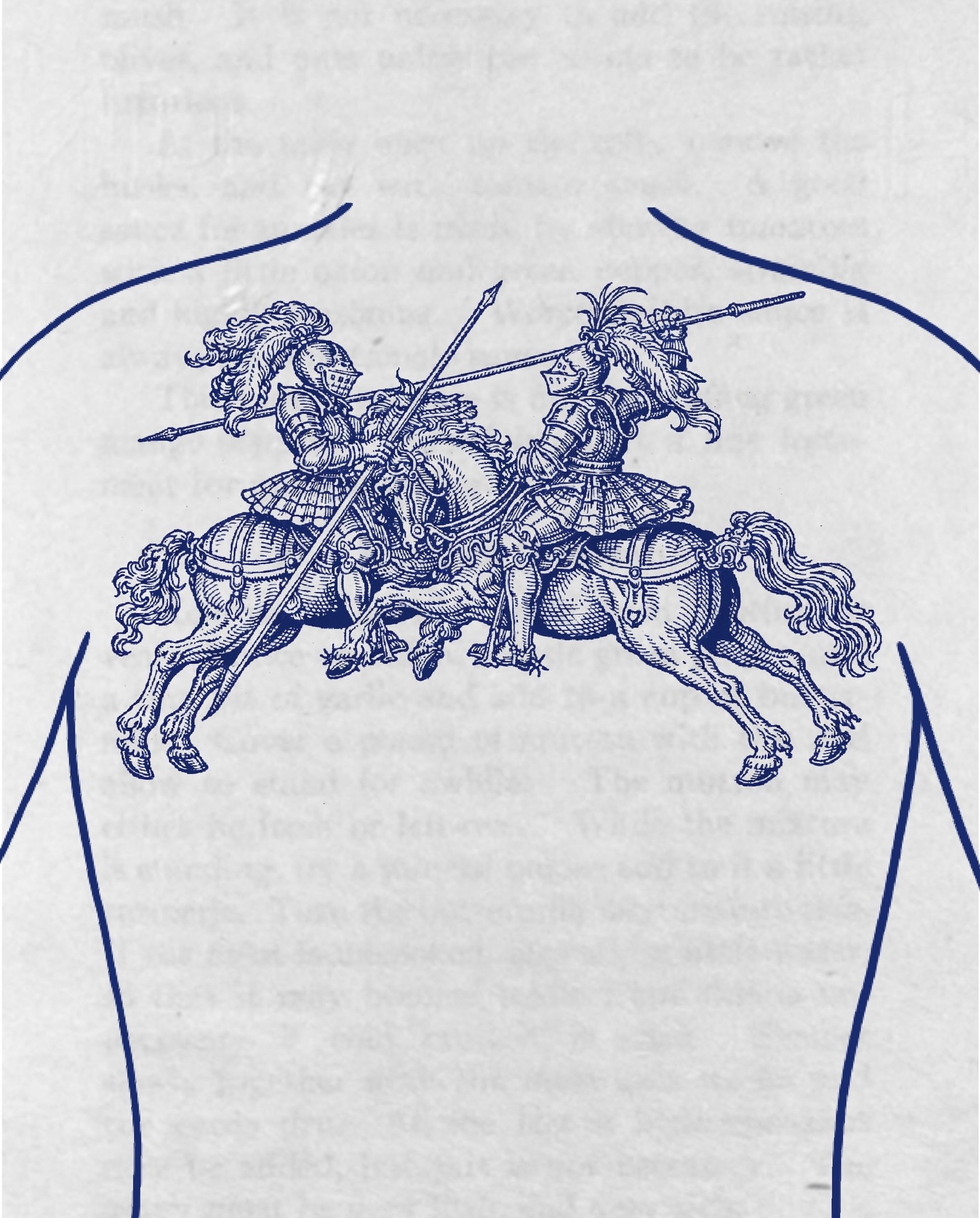 Knights on horseback black and grey tattoo on the chest by ꜰʟᴏʀᴀ ᴡᴏᴏᴅᴄᴜᴛ ᴛᴀᴛᴛᴏᴏ