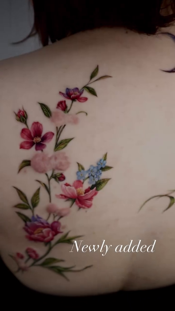 Tattoo by @miiu_tattoo — fine_line, watercolor