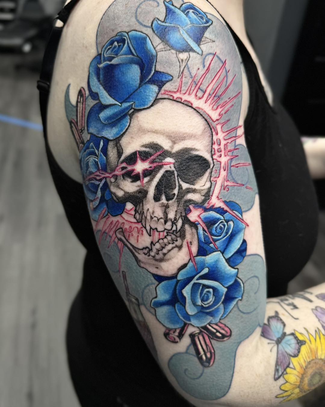 Tattoo by @artbyharper — realism, dark_realism