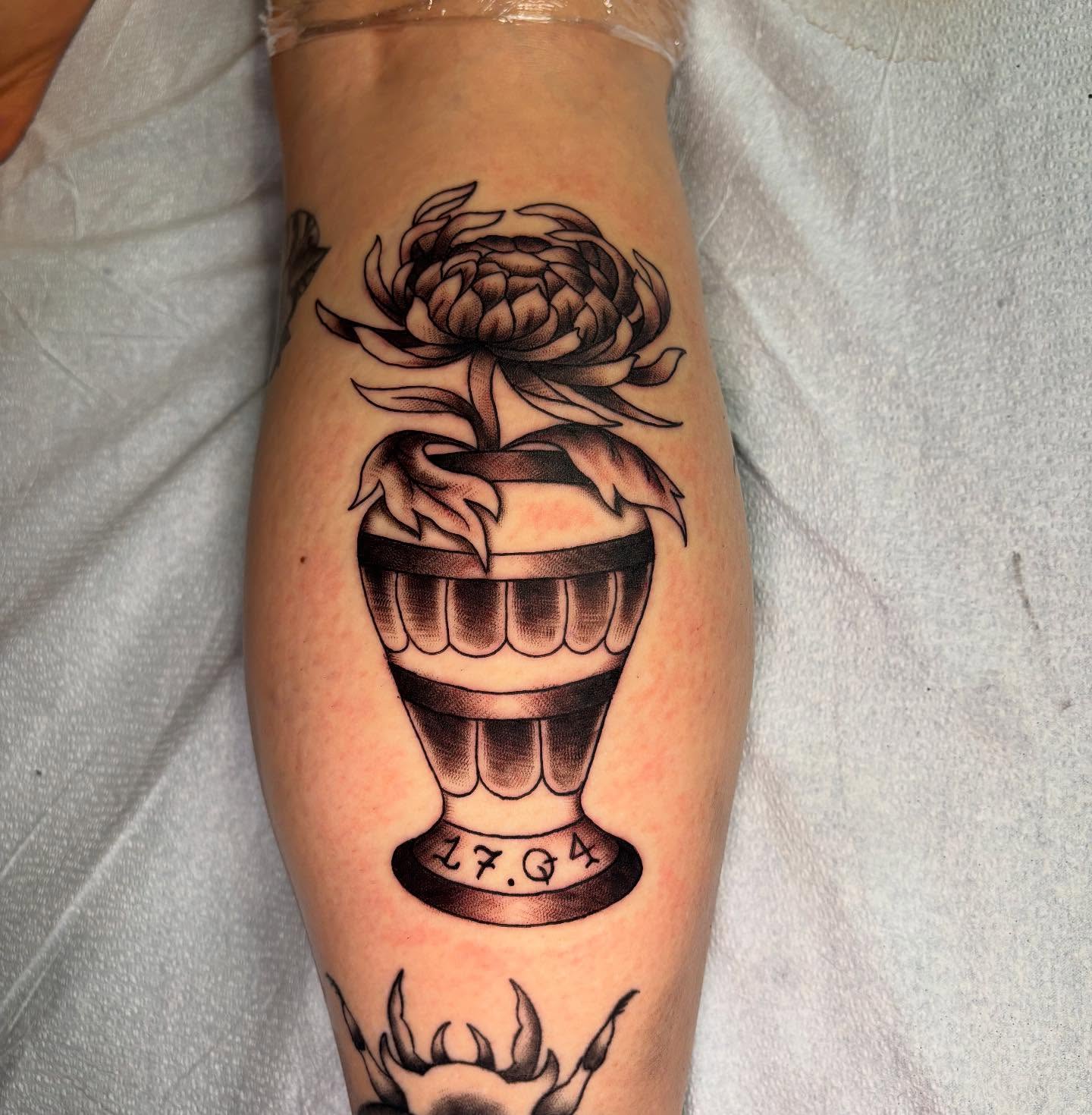 Tattoo by @tattoosbyjonb — black_and_grey